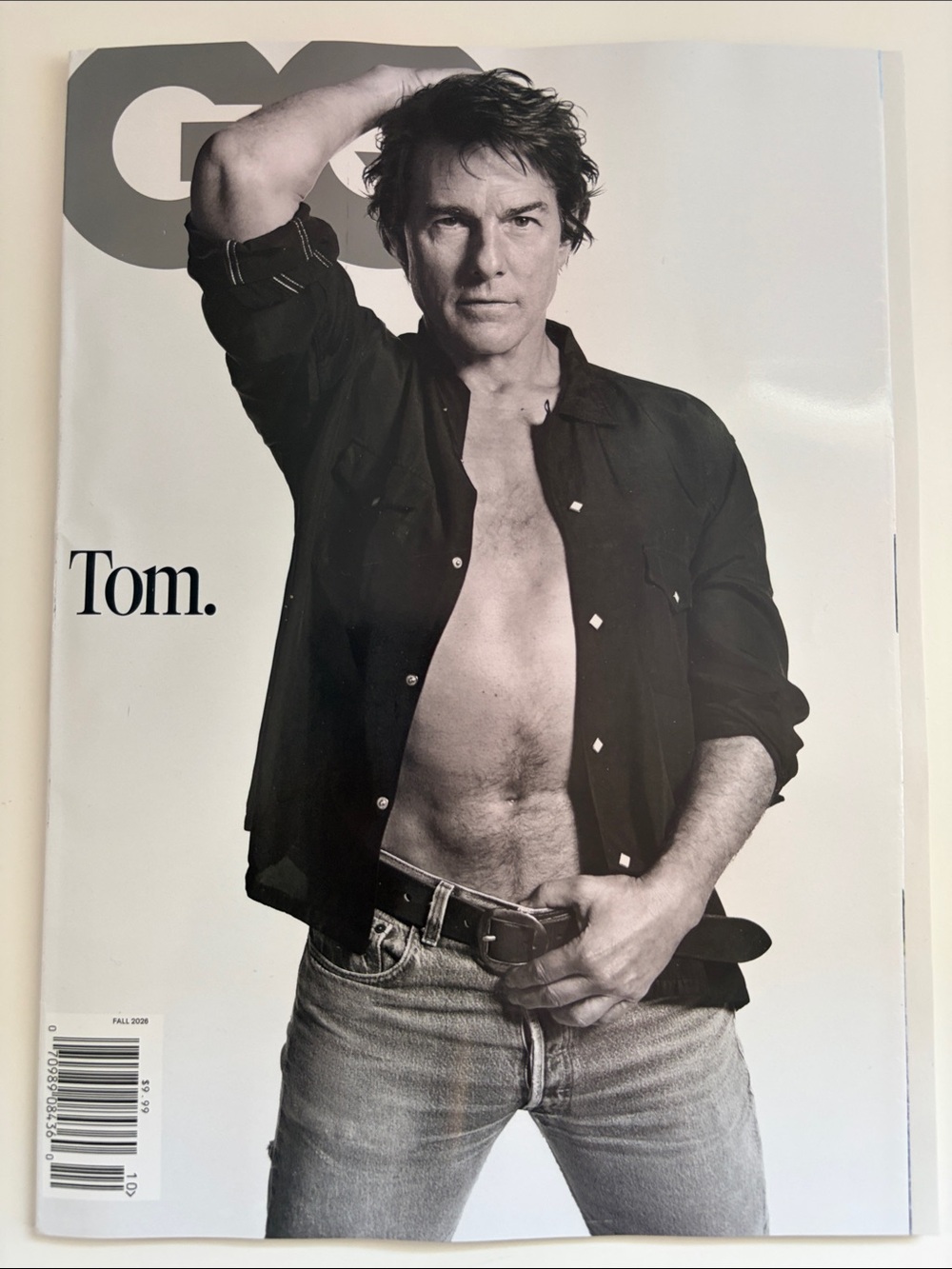 GQ Magazine - Fall 2026 - Tom Cruise - NEW! men men’s magazines movie celebrity